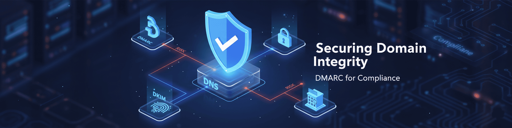DMARC email authentication implementation diagram